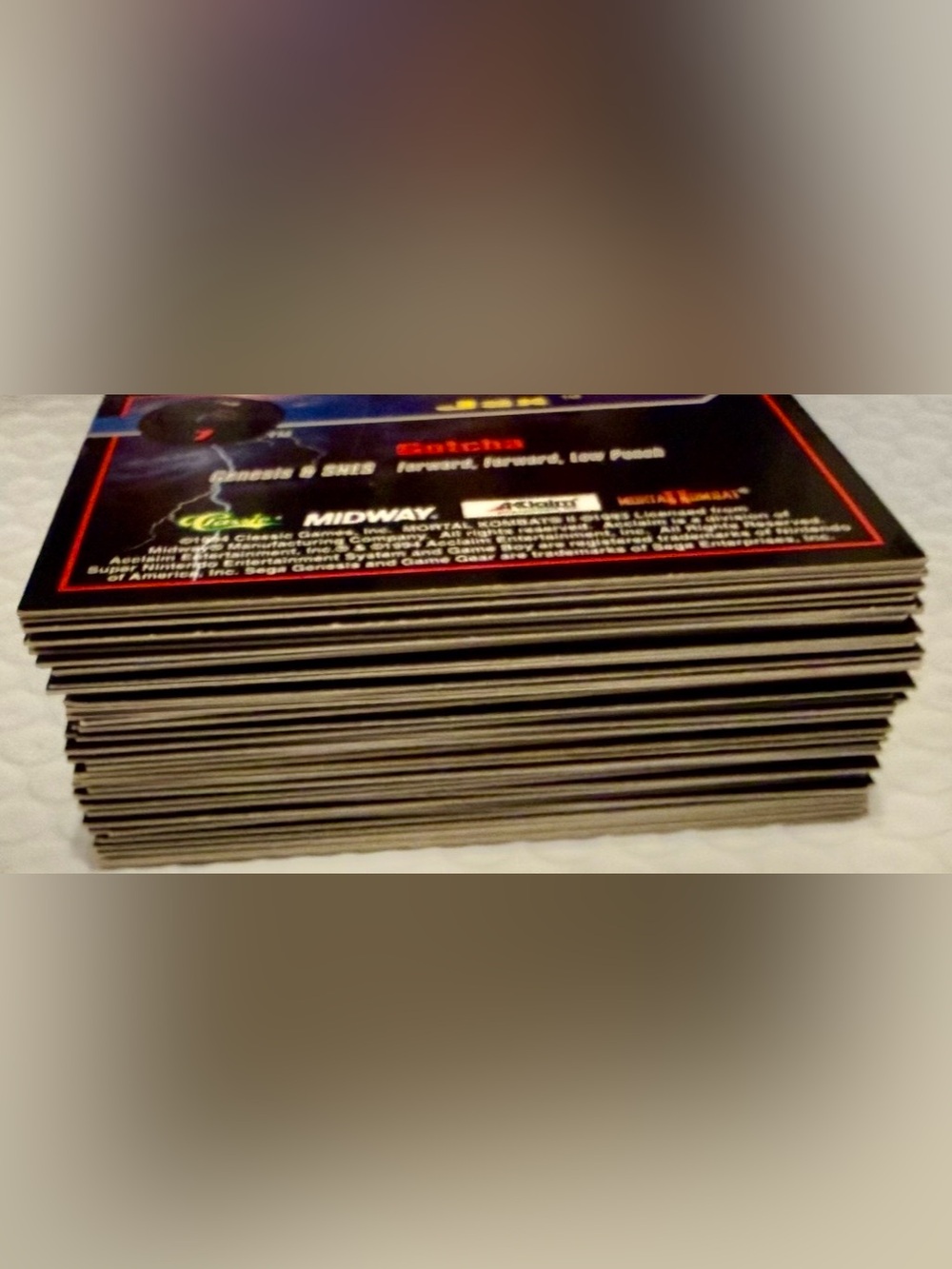 1994 Classic Games Mortal Kombat Il Series 2 Near Complete Base Set 73/80 Cards - Picture 2 of 11